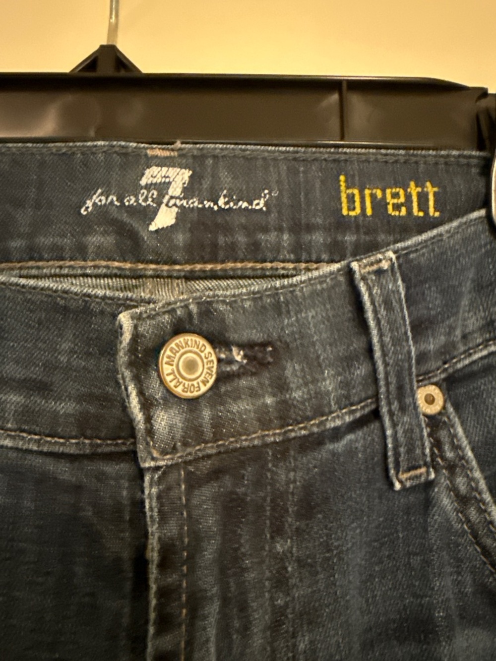 7 for All Mankind Brett bootcut Jean. Men’s 32. - Picture 2 of 5